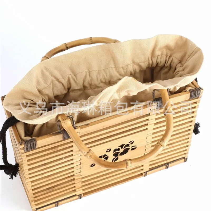 Womens Purses Summer Handbags Clutch Designer Women Beach Bags Hollow Out Casual Handmade Purses Tote Bag Bamboo Handbags
Womens Purses Summer Handbags Clutch Designer Women Beach Bags Hollow Out Casual Handmade Purses Tote Bag Bamboo Handbags