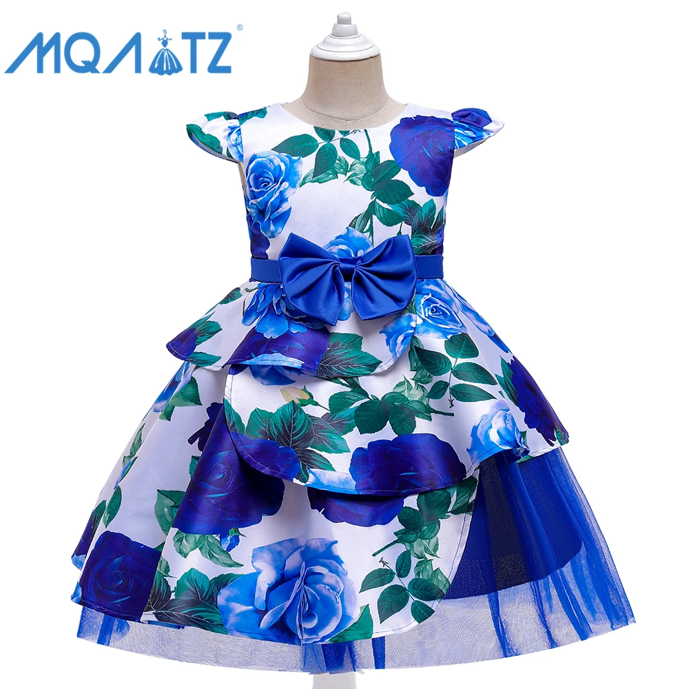 MQATZ Western Style New children's Dresses Summer Applique Flower Girl Party Dress L5261, Red,blue
MQATZ Western Style New children's Dresses Summer Applique Flower Girl Party Dress L5261, Red,blue