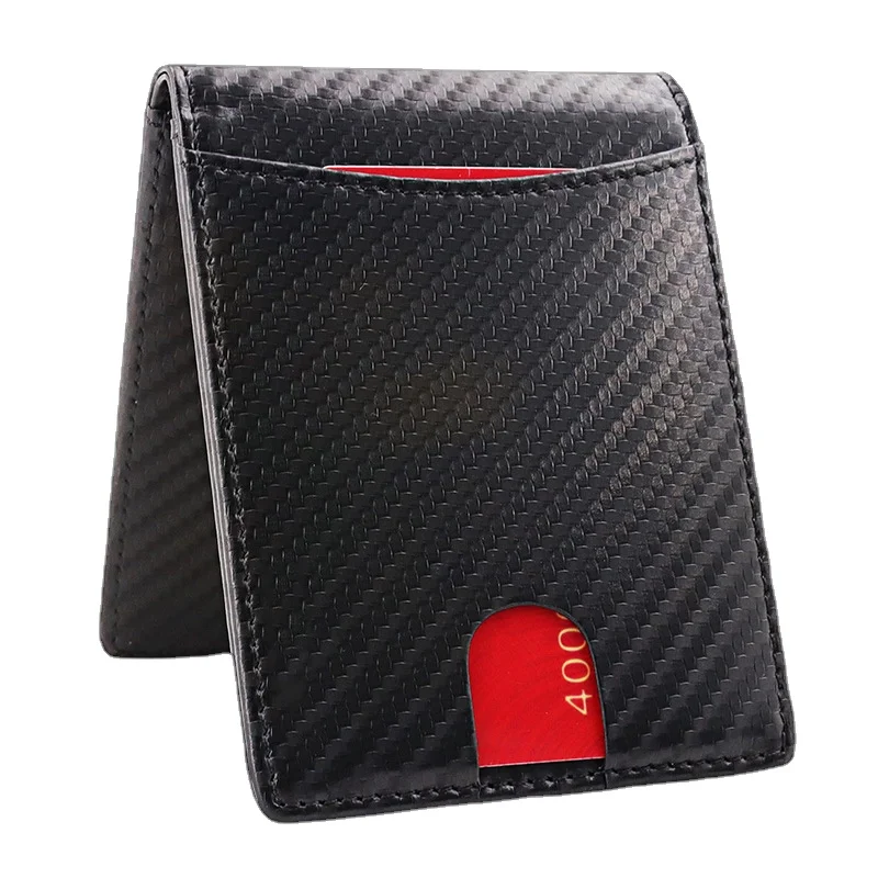 Card Holder Mens Slim Wallet RFID Blocking PU Wallet Carbon Fiber Men Customized Logo Short Money Clip, Any color
Card Holder Mens Slim Wallet RFID Blocking PU Wallet Carbon Fiber Men Customized Logo Short Money Clip, Any color