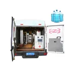 Disc filter UF RO track-mounted water filtration system