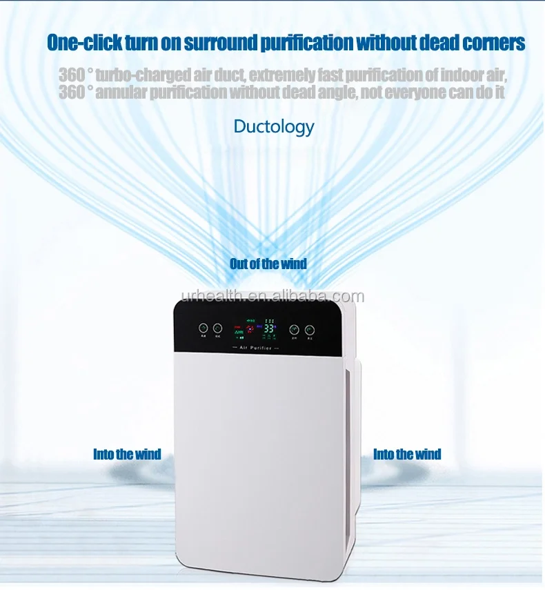 manufacture machine korea ionizer importer house room smoke 2019 home negative ion desktop air purifier hepa filter