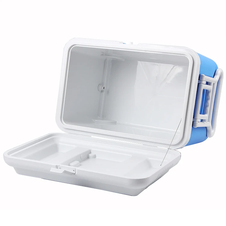 60 L large Eps Foam cooler box outdoor picnic high quality OEM insulated locking cooler box wholesale ice trolley Food grade, Red/blue/ customized
60 L large Eps Foam cooler box outdoor picnic high quality OEM insulated locking cooler box wholesale ice trolley Food grade, Red/blue/ customized