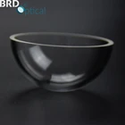 Underwater camera usage Optical grinding technology, glass dome shape super hemisphere lens