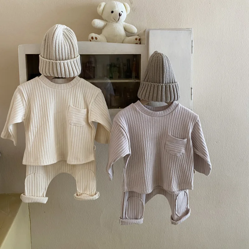 New Style Baby Boys Girls Clothes Sets Newborn Cotton Suits Autumn Winter Infant Toddler Clothing 2 pcs Set, Accept customized color
New Style Baby Boys Girls Clothes Sets Newborn Cotton Suits Autumn Winter Infant Toddler Clothing 2 pcs Set, Accept customized color