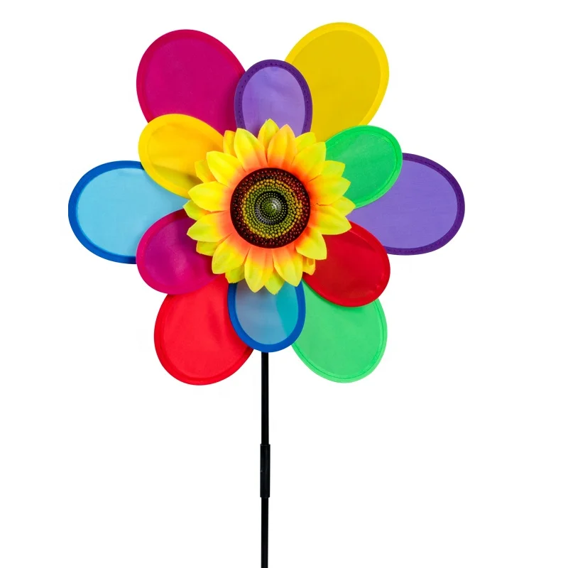 Hot selling Fabric sunflower Windmill Children's outdoor toys structures windmill decoration kids windmill garden decoration
Hot selling Fabric sunflower Windmill Children's outdoor toys structures windmill decoration kids windmill garden decoration
