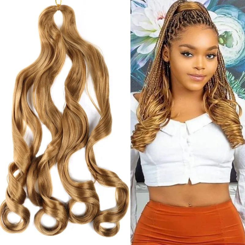 Synthetic Wireles Spiral Curls Bulk Crochet Braids Hair Extensions spiral curling wand Loose Wave Braiding Hair Extensions
Synthetic Wireles Spiral Curls Bulk Crochet Braids Hair Extensions spiral curling wand Loose Wave Braiding Hair Extensions
