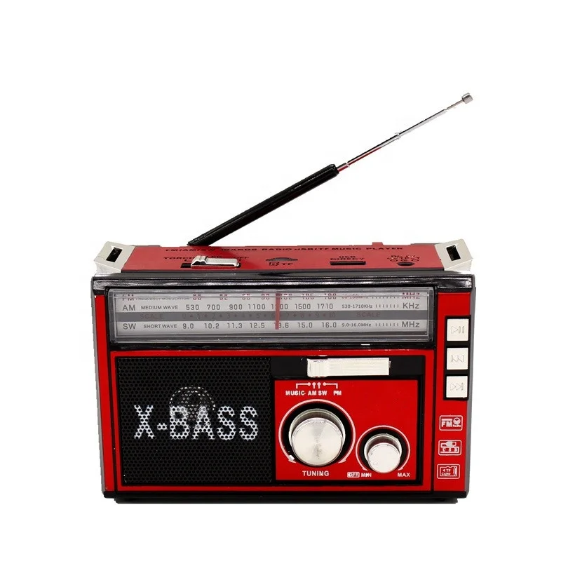 2020 New Arrival X-Bass Portable Radio Speaker With Solar rechargeable and Battery USB and Memory Cards
2020 New Arrival X-Bass Portable Radio Speaker With Solar rechargeable and Battery USB and Memory Cards
