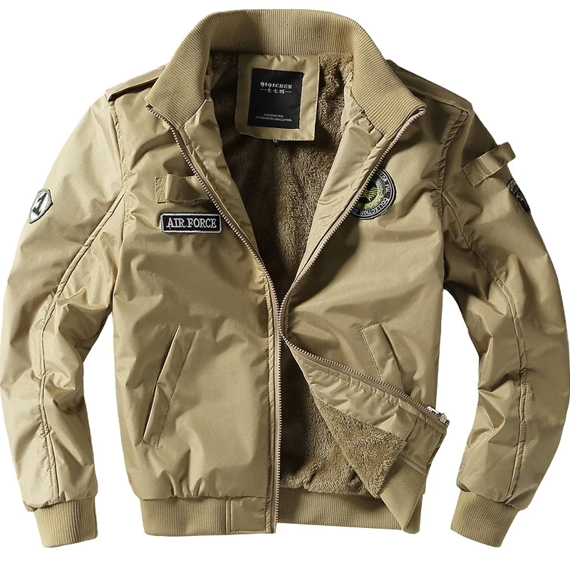 High Quality Winter Warm Plus Size Men Military Fleece Bomber Jacket For Man, 3 colors
High Quality Winter Warm Plus Size Men Military Fleece Bomber Jacket For Man, 3 colors