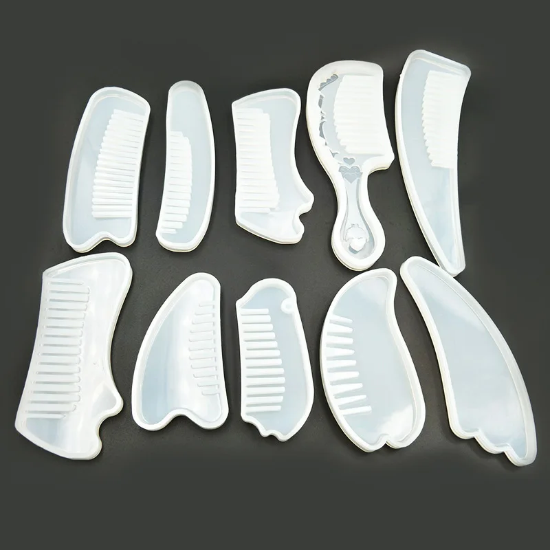 3D Transparent Silicone Comb Mold Epoxy Resin Molds For DIY Jewelry Making Tools Accessories Equipments
3D Transparent Silicone Comb Mold Epoxy Resin Molds For DIY Jewelry Making Tools Accessories Equipments