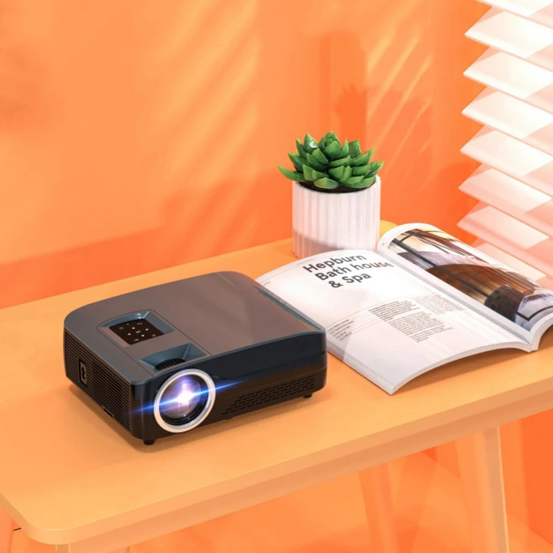 Home Theater Portable Mini Multimedia Micro Wifi Projector Android 9 0 Projector, Black
Home Theater Portable Mini Multimedia Micro Wifi Projector Android 9 0 Projector, Black