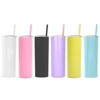 Wholesale matte custom logo 20 oz vacuum metal double wall insulated stainless steel skinny tumbler cup with lid straw
Wholesale matte custom logo 20 oz vacuum metal double wall insulated stainless steel skinny tumbler cup with lid straw