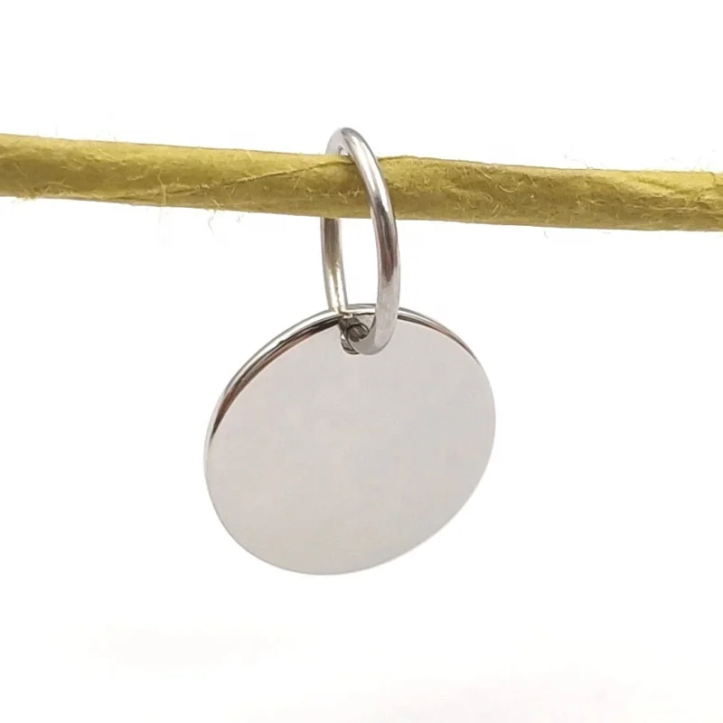 custom 14mm blank engraved logo charm stainless steel jewelry pendant charms for bracelets and necklaces
custom 14mm blank engraved logo charm stainless steel jewelry pendant charms for bracelets and necklaces