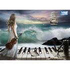 Direct factory price handmade art painting diamond