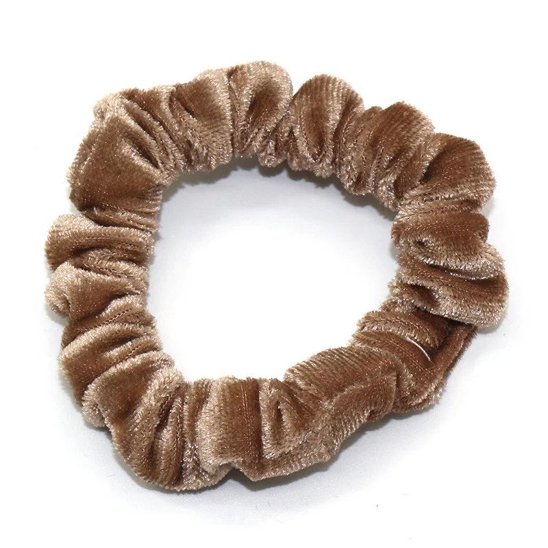 Fashion Korea Hair Scrunchies Velvet Elastic Hair Tie Scrunchy Bands Tie Rope Scrunchie Women Girls Hair Accessories