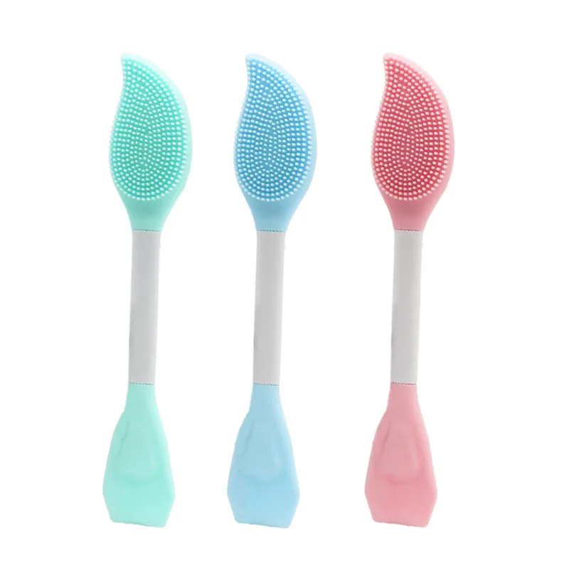 Silicone Beauty Nose Brush Three-in-one Cleaning Blackhead Brush Silicone Lip Brush Mask Mold Adjustment Stick, Picture color
Silicone Beauty Nose Brush Three-in-one Cleaning Blackhead Brush Silicone Lip Brush Mask Mold Adjustment Stick, Picture color