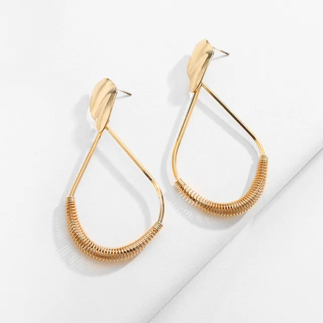Original Designer New Hot 304 Stainless Steel Hoop Earrings Gold Color Round Drop Trendy Earrings Jewelry Vintage Accessories
Original Designer New Hot 304 Stainless Steel Hoop Earrings Gold Color Round Drop Trendy Earrings Jewelry Vintage Accessories