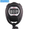 hapclock multifunctional alarm stopwatch sports leap digital stopwatch with timer