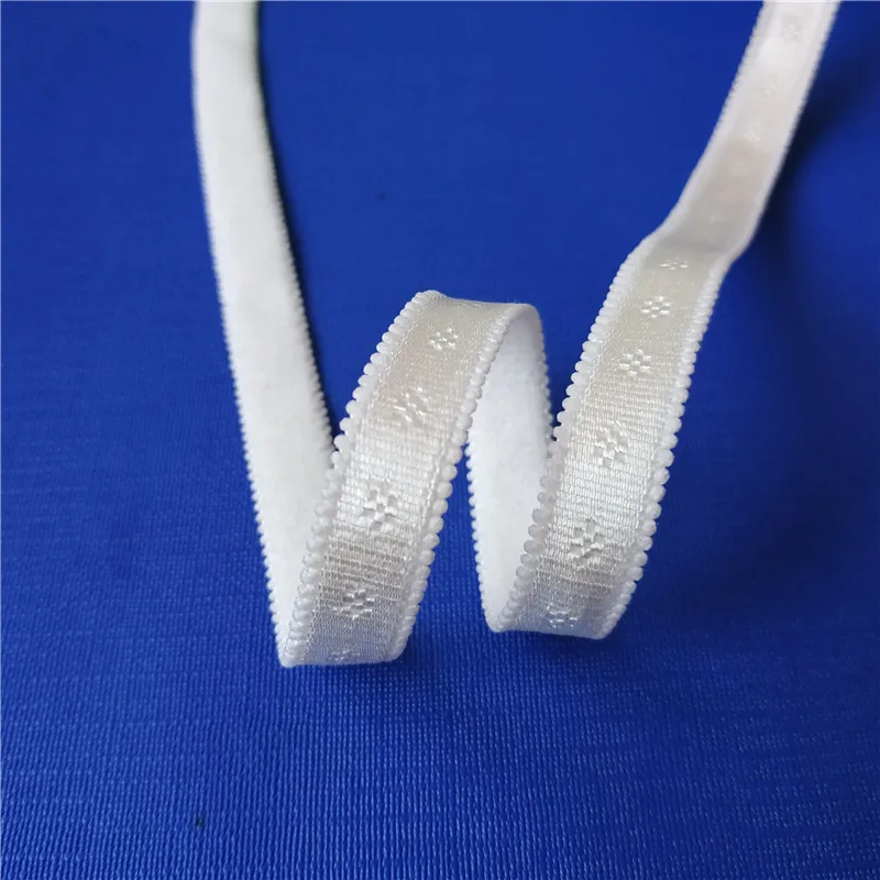 factory wholesale 11mm jacquard flower design shoulder elastic trap satin elastic band for sports bra TCJD2090-11
factory wholesale 11mm jacquard flower design shoulder elastic trap satin elastic band for sports bra TCJD2090-11
