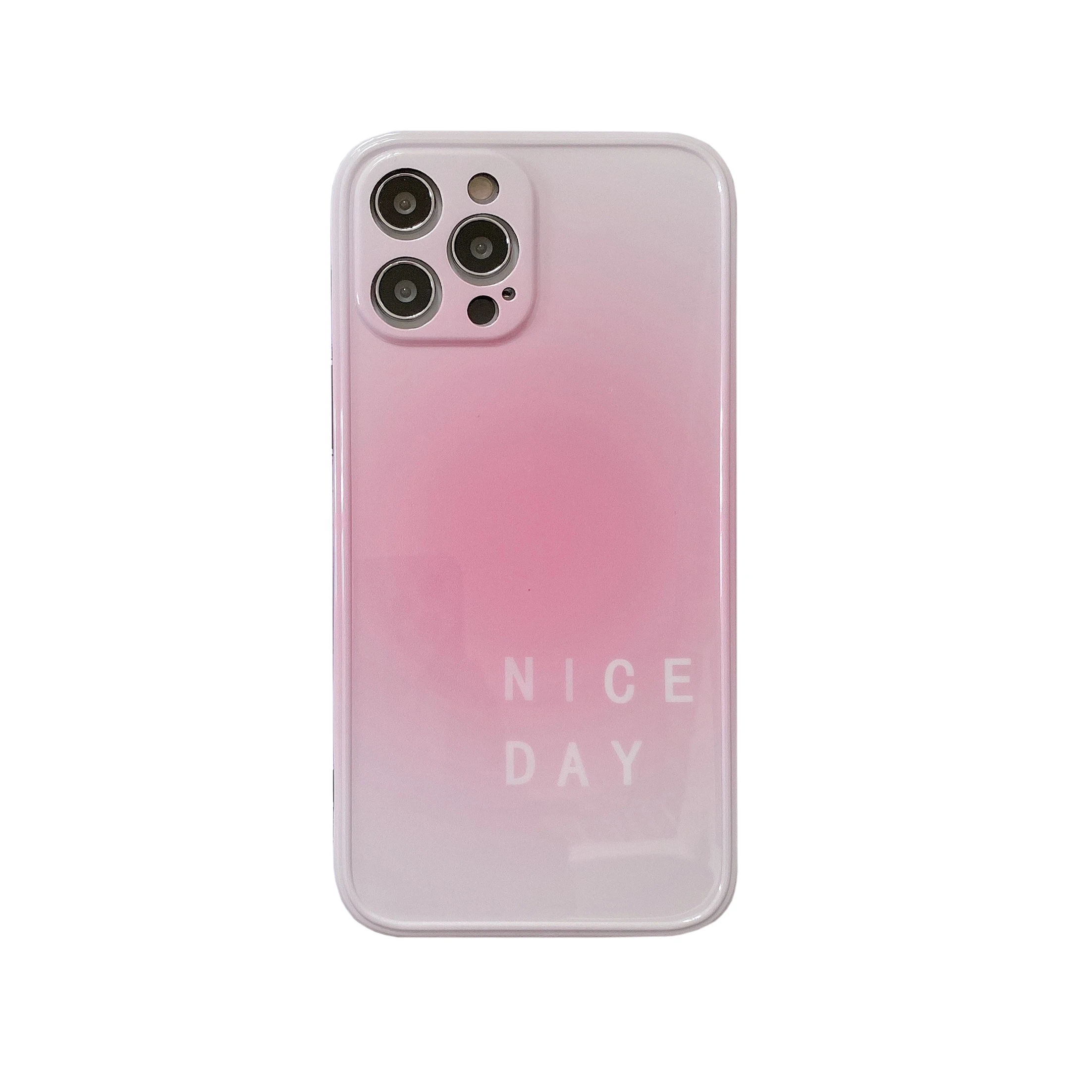 2021 Gradient Blue Pink Frame Design IMD Phone Case For iPhone 12 Pro Max XR XS Max 11 Pro 8 SE 2020 Back Cover Cartoon IMD Case
2021 Gradient Blue Pink Frame Design IMD Phone Case For iPhone 12 Pro Max XR XS Max 11 Pro 8 SE 2020 Back Cover Cartoon IMD Case