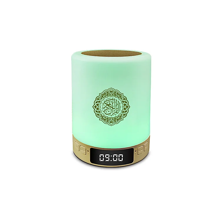 Eqauntu new design quran clock player muslim holy gifts mini portable led touch quran lamp speaker
Eqauntu new design quran clock player muslim holy gifts mini portable led touch quran lamp speaker