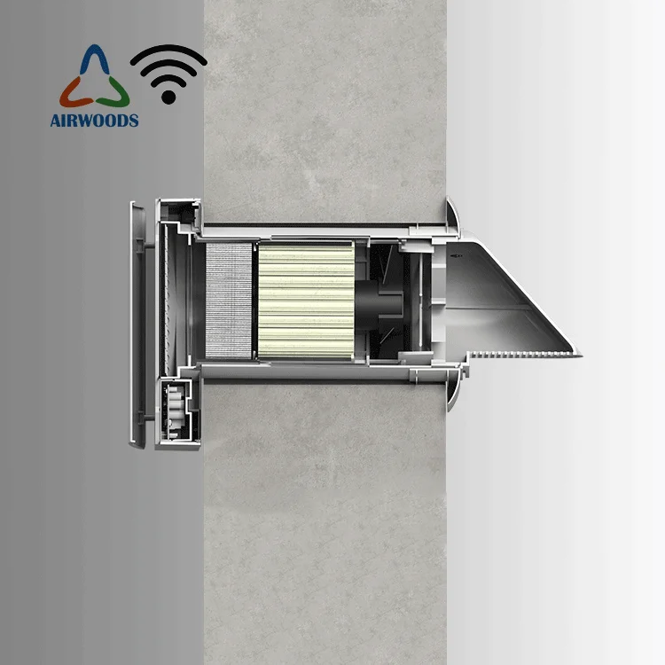 Wall Mounted Air Recuperator Energy Recovery Ventilator Erv Ventilation System Heat Recovery Ventilation Single Room
Wall Mounted Air Recuperator Energy Recovery Ventilator Erv Ventilation System Heat Recovery Ventilation Single Room