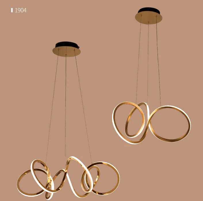 Professional custom Nordic art style stainless steel ring chandelier led pendant light
Professional custom Nordic art style stainless steel ring chandelier led pendant light