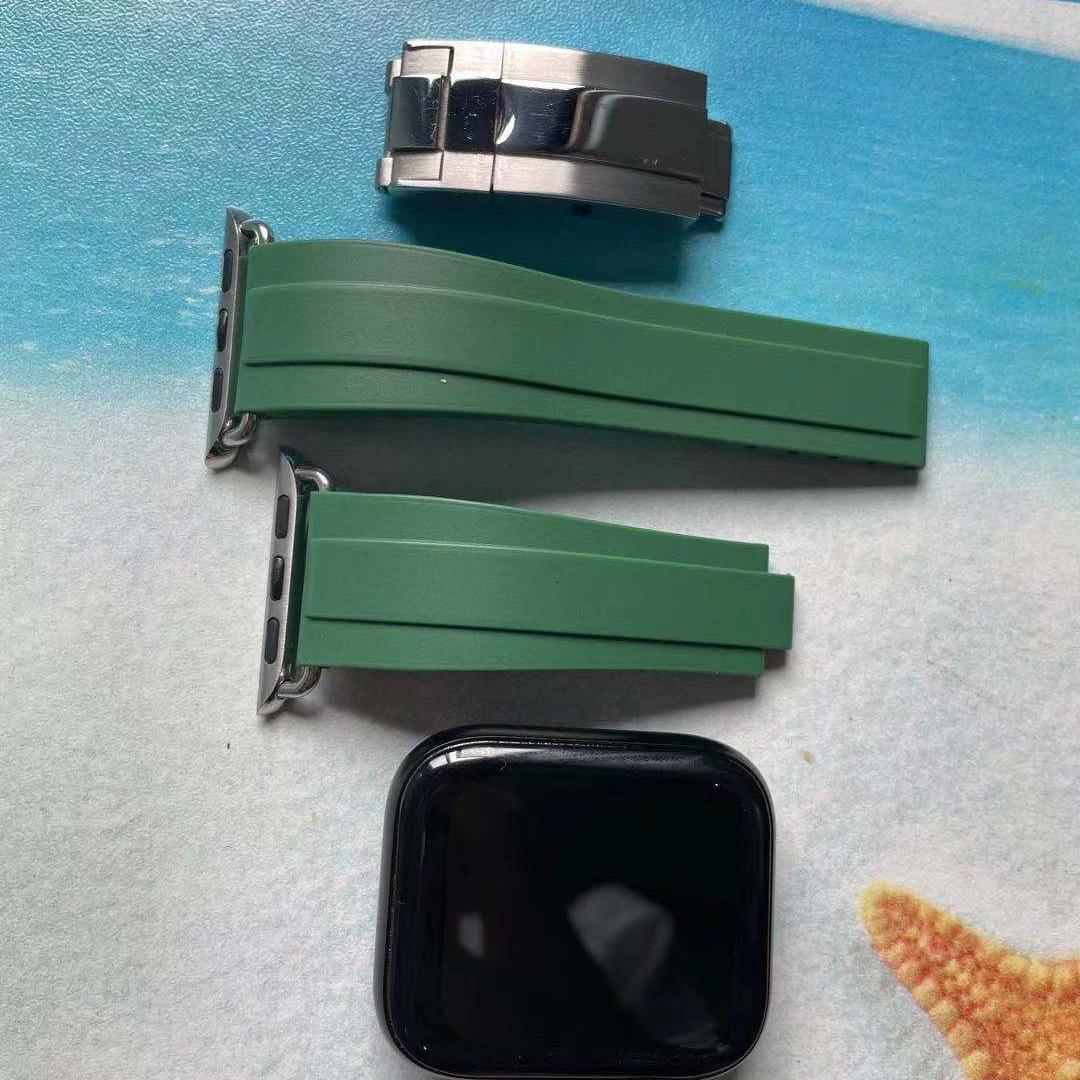 2 tone rubber watch bands for rolex apple watch, apple watch slim silicone band for Rolex, 20mm strap for samsung watch, For rolex band apple watch multi colors
2 tone rubber watch bands for rolex apple watch, apple watch slim silicone band for Rolex, 20mm strap for samsung watch, For rolex band apple watch multi colors