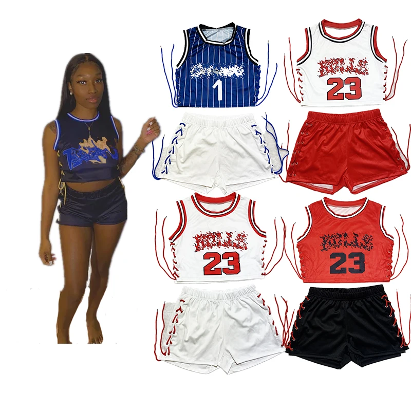 Sexy 2021 Short Set Women Outfit Breathable basketball Jersey Short set Two Piece nba-Jersey Set for Girl
Sexy 2021 Short Set Women Outfit Breathable basketball Jersey Short set Two Piece nba-Jersey Set for Girl