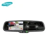 GERMID 2019 4.3" TFT LCD Rear View Mirror High Brightness Display Rainbow LED Display Reverse Car Monitor