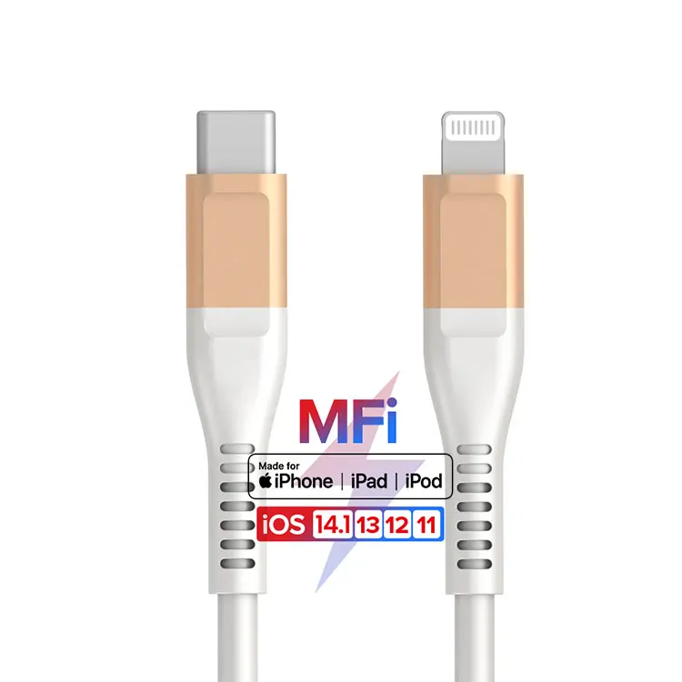 MFI Cable Manufacturer Nylon Braided MFI Certified 8 pin 3ft Original Cable For iphone X 12 For Apple Type C To Lighting Kable, Green purple blue silver grey blue gold or oem
MFI Cable Manufacturer Nylon Braided MFI Certified 8 pin 3ft Original Cable For iphone X 12 For Apple Type C To Lighting Kable, Green purple blue silver grey blue gold or oem