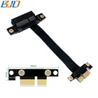 PCI Express PCI-E PCIe 3.0 4X to X1 Extension Riser Cable 8Gbps 180 Degree 10~100CM