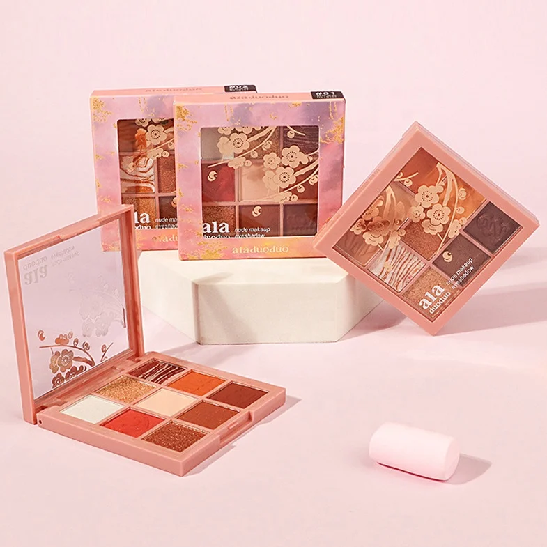 2022 New Cosmetics Makeup High Pigmented Eyeshadow Palette Natural Glitter Eye Shadow, 9 colors
2022 New Cosmetics Makeup High Pigmented Eyeshadow Palette Natural Glitter Eye Shadow, 9 colors