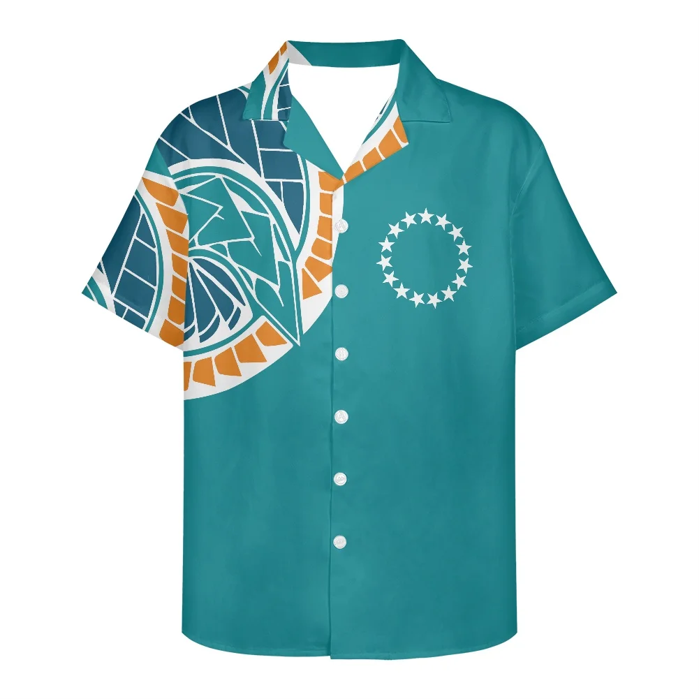 Men Clothing Shirts Cook Island Tribal Logo Printed Designer Shirts For Men 2021 Wholesale Custom Print Button Down Shirts, Customized color
Men Clothing Shirts Cook Island Tribal Logo Printed Designer Shirts For Men 2021 Wholesale Custom Print Button Down Shirts, Customized color