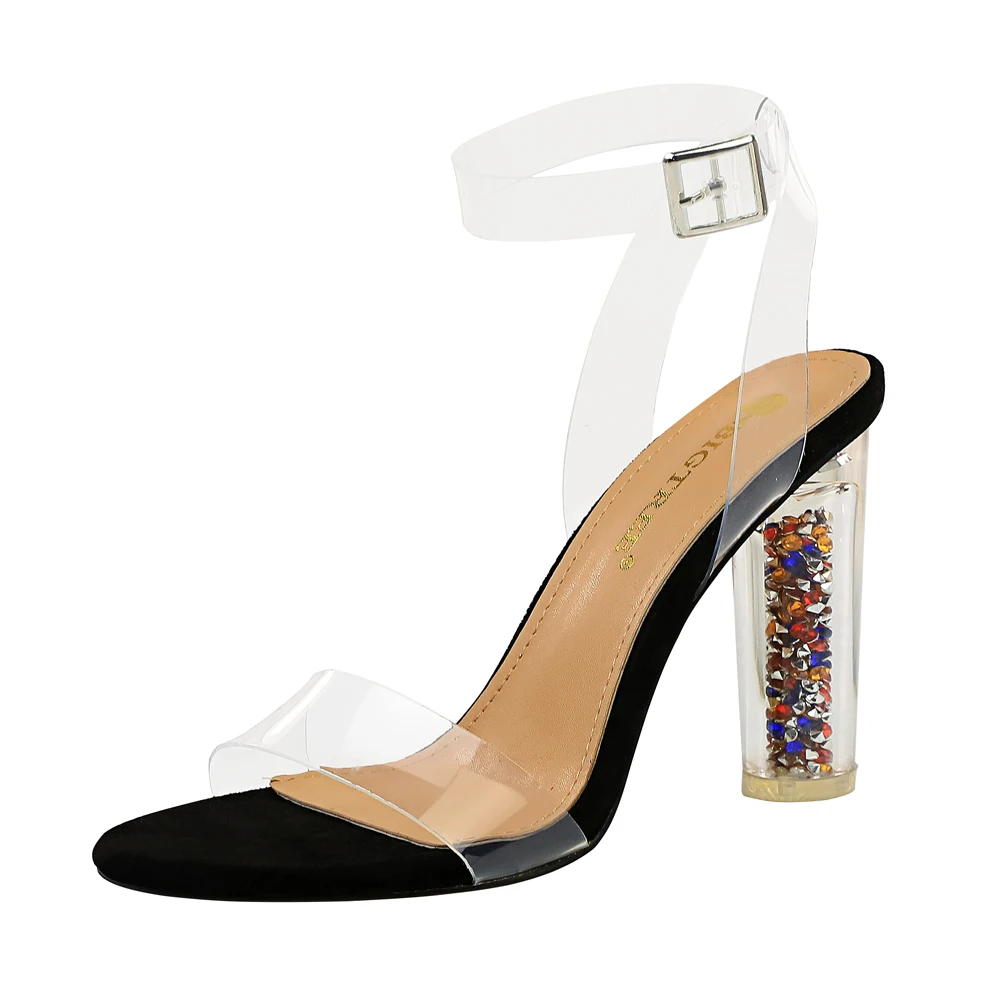 29-8 European and American fashion sexy nightclub high heel crystal with high heel transparent word with open toe shoes sandals
29-8 European and American fashion sexy nightclub high heel crystal with high heel transparent word with open toe shoes sandals