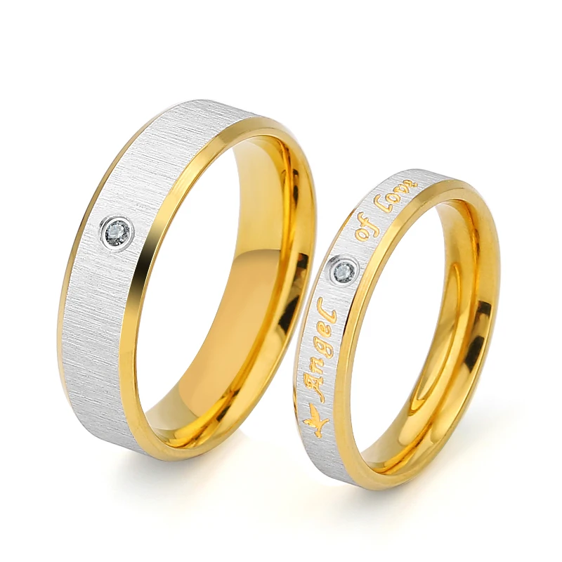 Dubai Couple wedding rings gold zircon alphabetrings rings stainless steel diamond rhinestone gemstone rings for men jewelry2020, Customized color
Dubai Couple wedding rings gold zircon alphabetrings rings stainless steel diamond rhinestone gemstone rings for men jewelry2020, Customized color