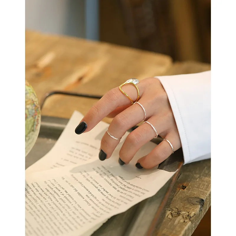 Factory Wholesale Irregular Silver Woman Jewelry Ring Gold Plated Rings, Gold/silver
Factory Wholesale Irregular Silver Woman Jewelry Ring Gold Plated Rings, Gold/silver