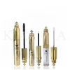 Kaiya Cosmetic Package Lipgloss Tube Golden Color Tube Clear Lipgloss Containers Empty Lipgloss Tube Containers With Bush