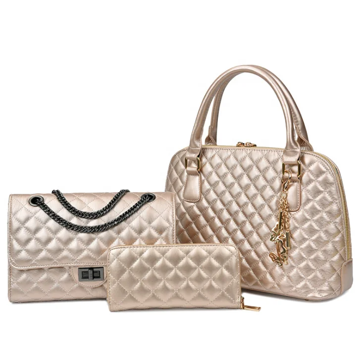 Classic Latest Design Ladies Wallet Ladies Pars Hand Set Bag Genuine Handbags Sets 3pcs, Customizable
Classic Latest Design Ladies Wallet Ladies Pars Hand Set Bag Genuine Handbags Sets 3pcs, Customizable