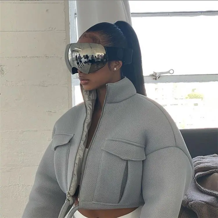 New Style Zipper New Popular Trendy Cool Clothing Fashion Ladies Women Coats Crop Jacket Short Outwear Coat
New Style Zipper New Popular Trendy Cool Clothing Fashion Ladies Women Coats Crop Jacket Short Outwear Coat