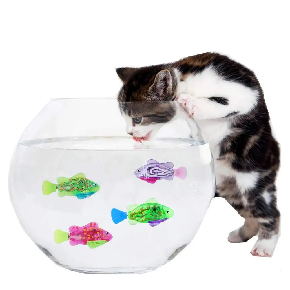 Cat Interactive Electric Fish Toy for Indoor Play Swimming Fish Toy for Cat and Dog with LED Light Pet Toys
Cat Interactive Electric Fish Toy for Indoor Play Swimming Fish Toy for Cat and Dog with LED Light Pet Toys