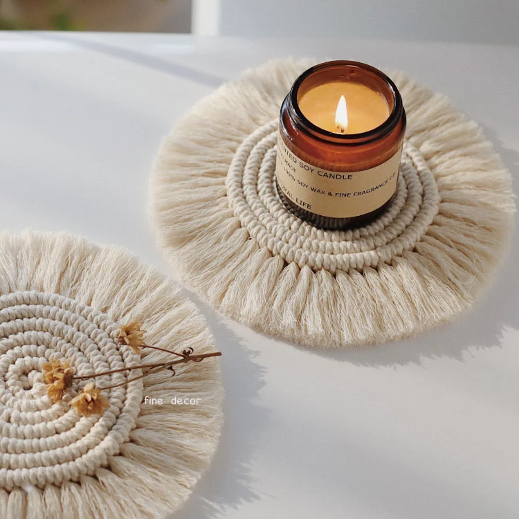 Christmas drink felt coasters round shape cotton mat for drink, candle home decor, Different colors
Christmas drink felt coasters round shape cotton mat for drink, candle home decor, Different colors