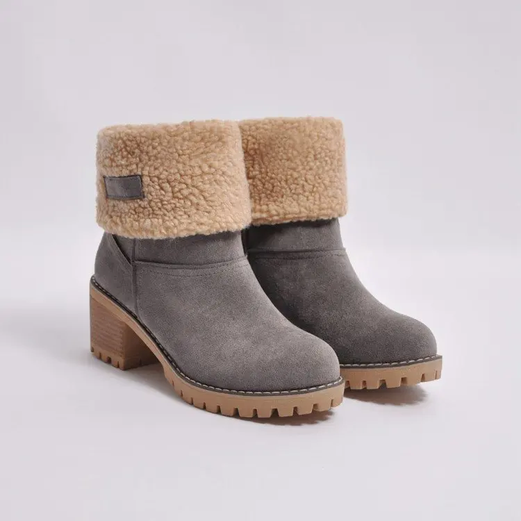 Hellosports Hot Selling Womens Super Thermal Non-slip Waterproof Protect Ankle Winter Snow Boots
Hellosports Hot Selling Womens Super Thermal Non-slip Waterproof Protect Ankle Winter Snow Boots