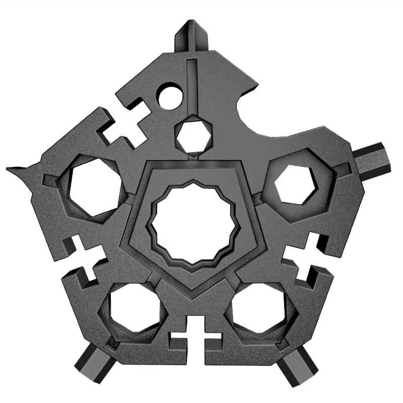23 In 1 Snowflake Multi-Tool BerniceKelly Stainless Steel Combination Compact Portable Outdoor Products Snowflake MultiTool, Sliver/black
23 In 1 Snowflake Multi-Tool BerniceKelly Stainless Steel Combination Compact Portable Outdoor Products Snowflake MultiTool, Sliver/black