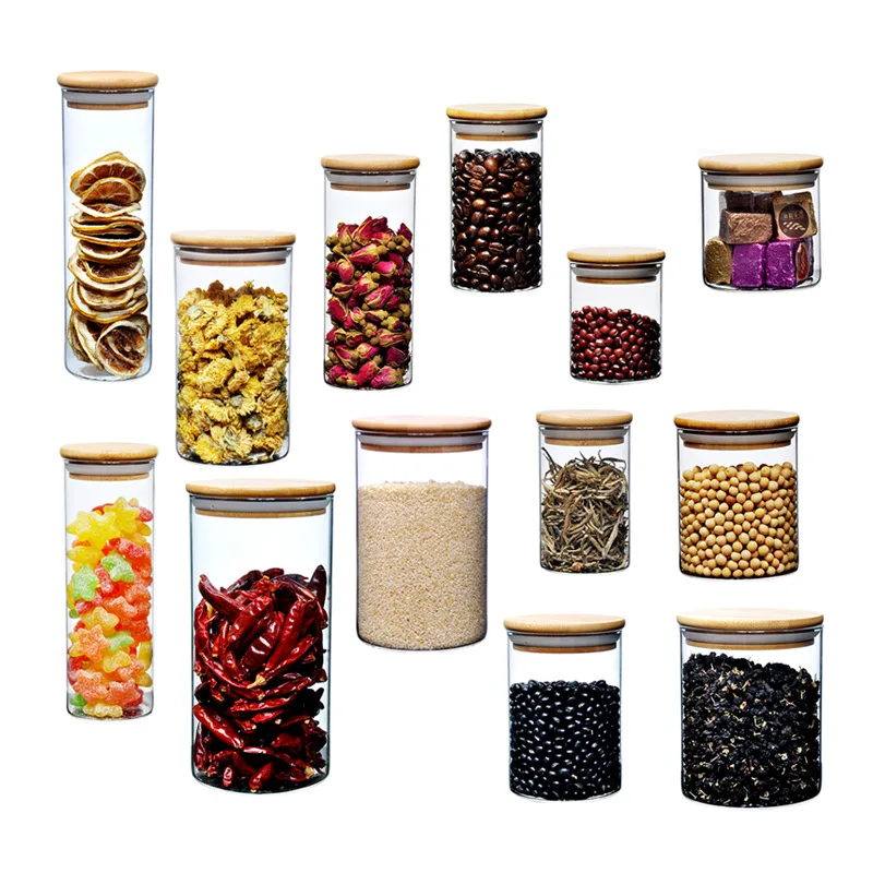 Glass Material and Eco-Friendly Feature borosilicate glass storage jar with bamboo press lid, Transparent
Glass Material and Eco-Friendly Feature borosilicate glass storage jar with bamboo press lid, Transparent