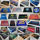 Anti Slip Custom Printed Welcome Logo Door Mat Outdoor Floor Mat