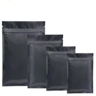 Sachet Sachet Matt Black Printed Metallic Bag Mylar Packaging Foil Sachet