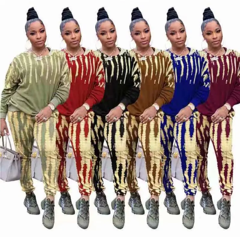 Women's Fashion Printed Color Two Piece Sets Outfits Hoodies Sweatshirt Jogging Suit Tracksuit 2 Piece Sets Sweatsuits
Women's Fashion Printed Color Two Piece Sets Outfits Hoodies Sweatshirt Jogging Suit Tracksuit 2 Piece Sets Sweatsuits