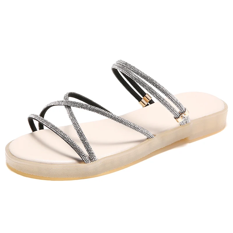 2021 Hot Selling Female Sandals Casual Summer Flat Sandals Luxury Slippers High Quality Low Price Slides For Ladies
2021 Hot Selling Female Sandals Casual Summer Flat Sandals Luxury Slippers High Quality Low Price Slides For Ladies