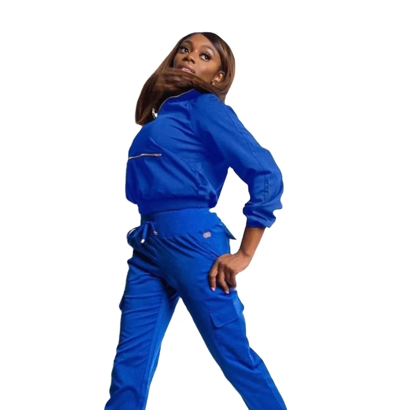 2021 Hot sale medical scrubs practical kangaroo pouch scrubs uniforms medical, Customized color
2021 Hot sale medical scrubs practical kangaroo pouch scrubs uniforms medical, Customized color