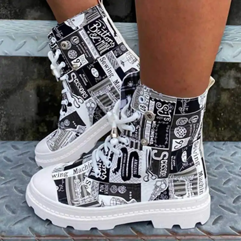 Graffiti high top shoes women 2020 trendy shoes hip hop Harajuku boots women casual short boots, 3 colors
Graffiti high top shoes women 2020 trendy shoes hip hop Harajuku boots women casual short boots, 3 colors